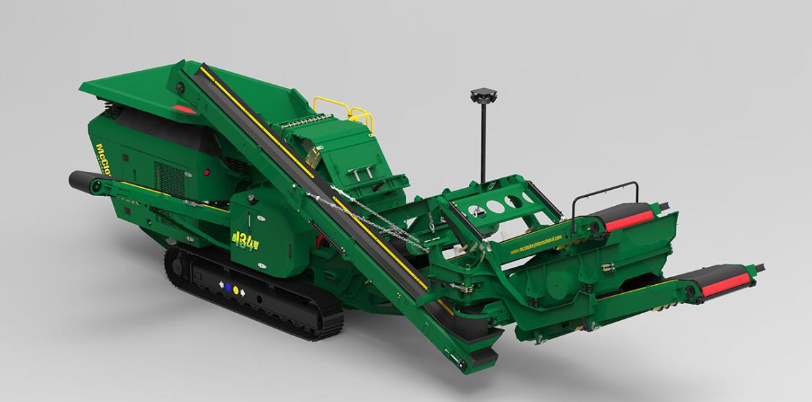 I34R Impact Crusher with hanging screen