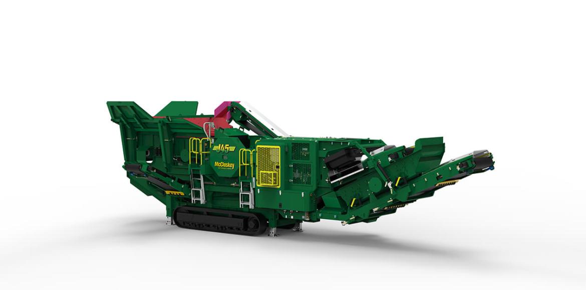 J45R Jaw Crusher with hanging screen